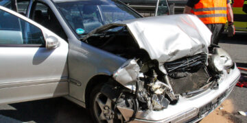 Verkerhrsunfall A13 bei Teupitz; Foto: Blaulichtreport Lausitz