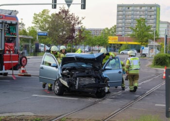 Verletzte bei Unfall in Cottbus-Sachsendorf. Bahnverkehr unterbrochen