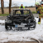 PKW Brand bei Terpe; Foto: Blaulichtreport Lausitz