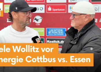 „Jetzt zählt jeder Meter“ – Pele Wollitz vor FCE-Heimspiel gegen Essen