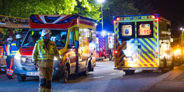 Kellerbrand in Cottbus-Ströbitz, Foto: Blaulichtreport Lausitz