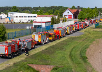 Großübung gestartet: mehr als 400 Einsatzkräfte in Dahme-Spreewald