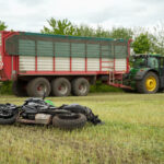 Motorradunfall bei Schwarzbach; Foto: Blaulichtreport Lausitz