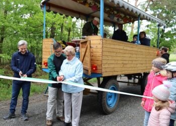 Finsterwalde: Wanderweg zwischen Sorno & Pechhütte feierlich eingeweiht
