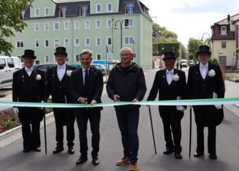 Sanierte Johannes-Knoche-Straße in Finsterwalde freigegeben