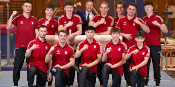SC Cottbus Turnen Bundesligamannschaft 2025; Foto: SC Cottbus