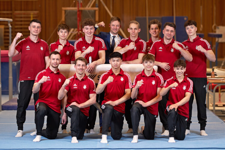 SC Cottbus Turnen Bundesligamannschaft 2025; Foto: SC Cottbus