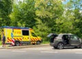 Verkehrsunfall B97 bei Hoyerswerda; Foto: Blaulichtreport Lausitz