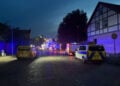 Zimmerbrand in Großräschen; Foto: Blaulichtreport Lausitz