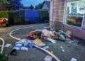 Zimmerbrand in Großräschen; Foto: Blaulichtreport Lausitz