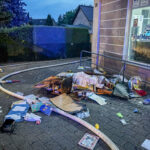 Zimmerbrand in Großräschen; Foto: Blaulichtreport Lausitz