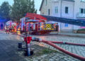 Zimmerbrand in Großräschen; Foto: Blaulichtreport Lausitz