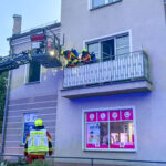 Zimmerbrand in Großräschen; Foto: Blaulichtreport Lausitz