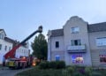 Zimmerbrand in Großräschen; Foto: Blaulichtreport Lausitz