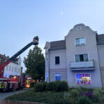 Zimmerbrand in Großräschen; Foto: Blaulichtreport Lausitz