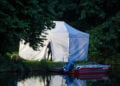 Leblose Person in der Cottbuser Spree; Foto: Blaulichtreport Lausitz