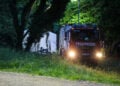 Leblose Person in der Cottbuser Spree; Foto: Blaulichtreport Lausitz