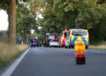 Tödlicher Verkehrsunfall zwischen Guhrow und Werben; Foto: Blaulichtreport Lausitz