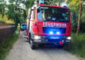 PKW-Brand in Cottbus; Foto: Blaulichtreport Lausitz