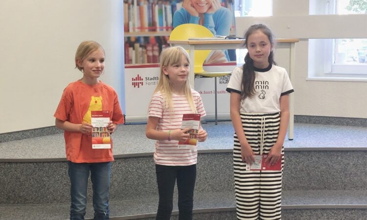 Gewinner der 3. Klassen (Bild: Stadt Forst (Lausitz) / D. Sawall)