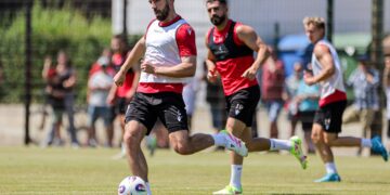Trainingsstart beim FC Energie Cottbus für die Saison 2025/2026; Foto: Steve Seiffert