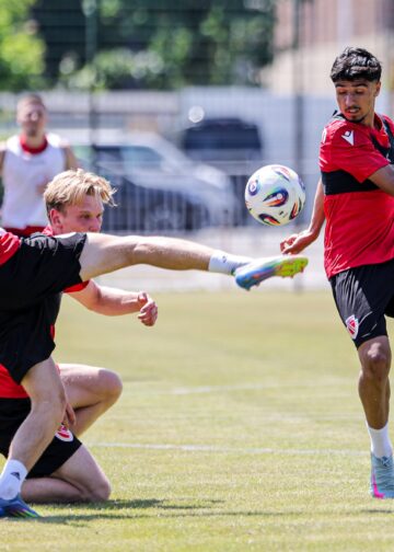 Trainingsstart beim FC Energie Cottbus für die Saison 2025/2026; Foto: Steve Seiffert