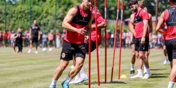 Trainingsstart beim FC Energie Cottbus für die Saison 2025/2026; Foto: Steve Seiffert