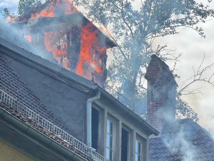 Brand in Teupitz