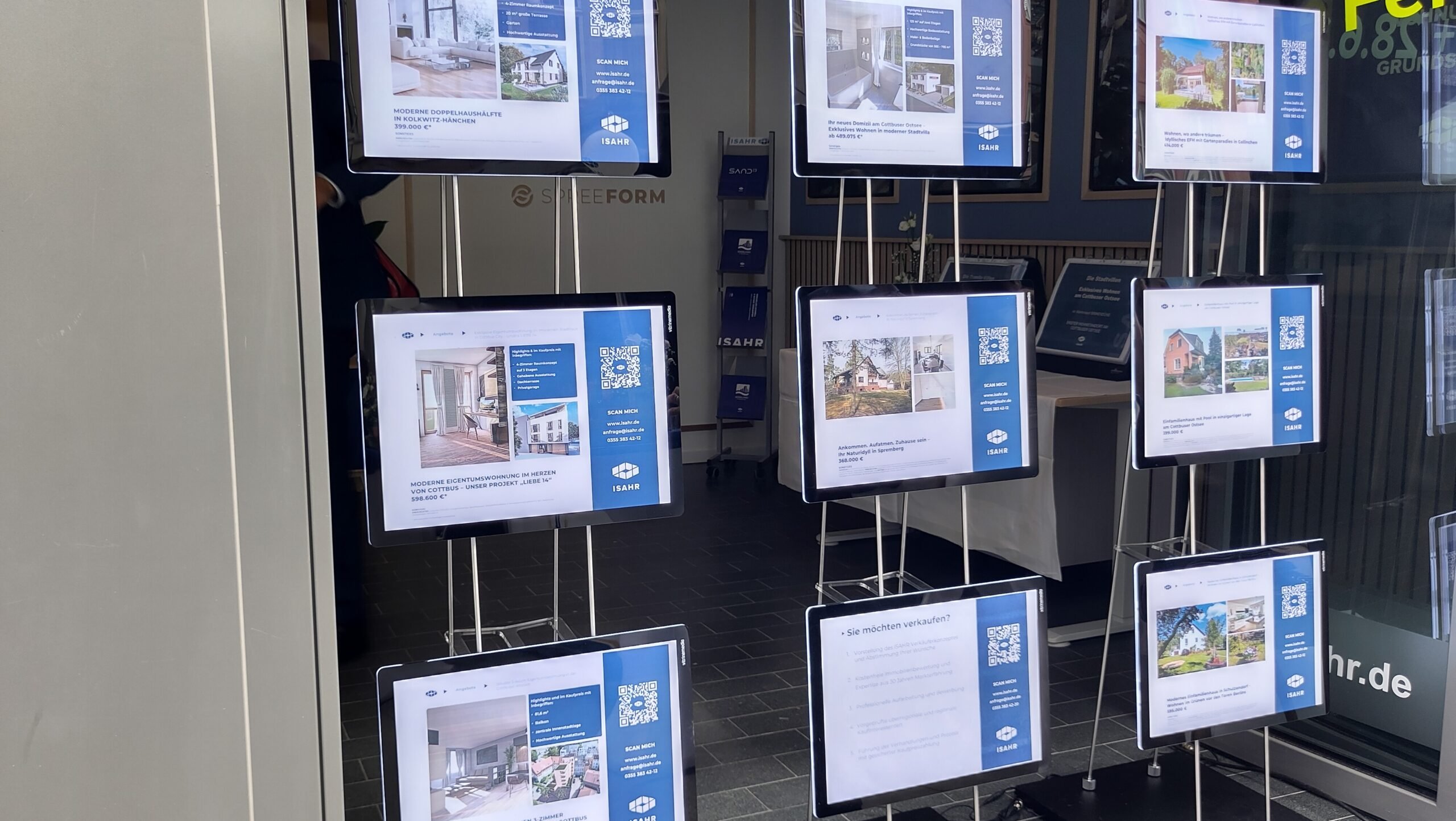 ISAHR Immobilien eröffnet Immobilien-Shop in Cottbus