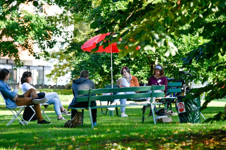 Literatur im Branitzer Park 2021 (© Literaturwerk GLADHOUSE)