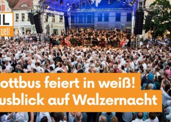 Wenn der Altmarkt wieder tanzt! Cottbus feiert Walzernacht in Weiß