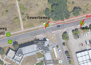Bauarbeiten in der Cottbuser Querstraße: Haltestellen werden verlegt