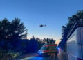 Verkehrsunfall bei Großkoschen; Foto: Blaulichtreport Lausitz