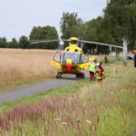 Verkehrsunfall auf der B96 bei Wormlage; Foto: Blaulichtreport Lausitz