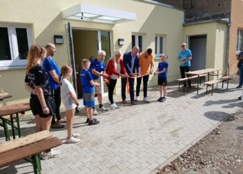Lauchhammer weiht neuen Sanitärtrakt für Kegelsport am Sportforum ein