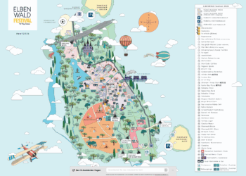 Geländeplan & ganzes Programm für Elbenwald Festival 2025 stehen