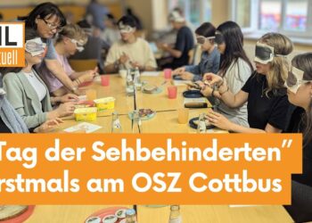 Aktionstag sensibilisiert Cottbuser OSZ-Schüler für Sehbehinderungen