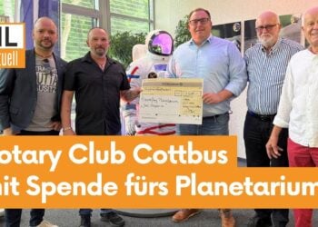 Rotary Club Cottbus unterstützt Planetarium mit 3.500-Euro-Spende