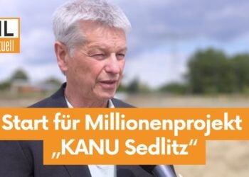 Tourismusprojekt Kanu: Spatenstich für Millioneninvestition in Sedlitz