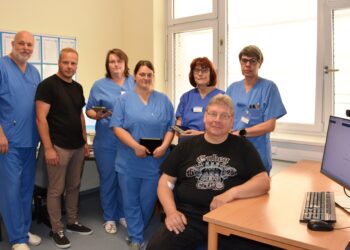 Tele-Visite im Gubener Diakoniekrankenhaus startet erfolgreich