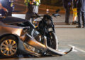 Unfall in Cottbus am Freitagabend; Foto: Blaulichtreport Lausitz