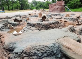 Bakterien im Cottbuser Eliaspark: Wasserspielbereich gesperrt