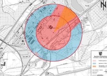 Fliegerbombe in Schwarzheide soll am 3. September entschärft werden
