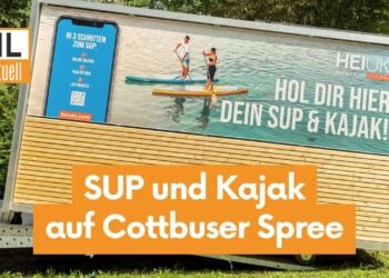Ausleihstation für SUP und Kajak eröffnet Donnerstag an Cottbuser Spree