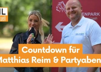 Vorbereitungen für Open-Air-Konzertwochenende im Forster Rosengarten