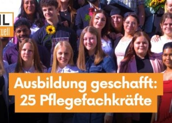 25 Pflegefachkräfte feierten Abschluss an LWGA Cottbus