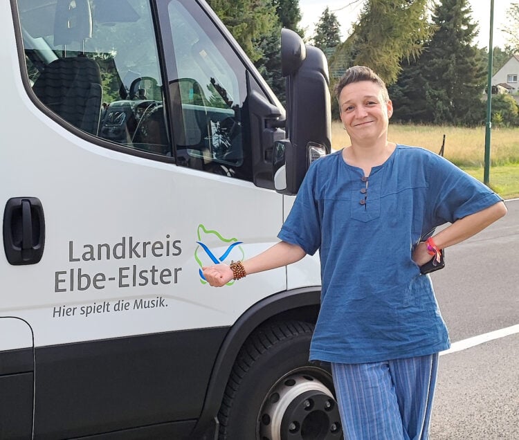 Seit September im Team des Kreismedienzentrums: Carmen Friedel (Bild: Kreismedienzentrum/A. Pfützner)