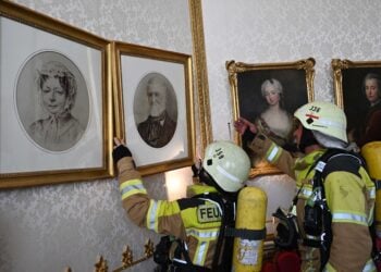 Einsatzübung in Cottbus: Feuerwehr probt Ernstfall im Branitzer Park