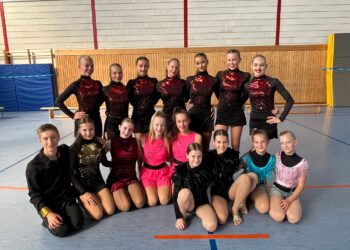 Generalprobe des JazzDanceClub Cottbus vor dem Turnier in Celle