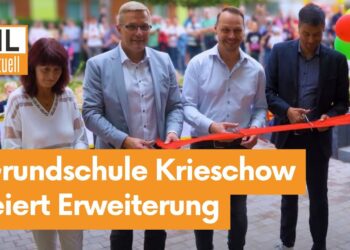 Erweiterungsbau der Grundschule Krieschow feierlich eröffnet